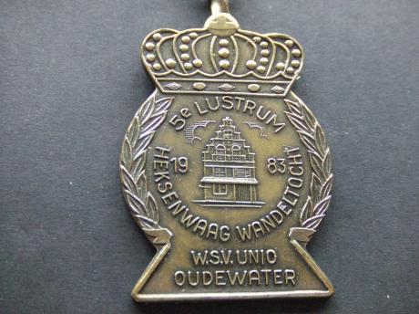 Heksenwaagtocht wandelsportvereniging UNO Oudewater 1983